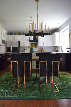 AGED BRASS CHANDELIER | ABRAMS (18 lamps)