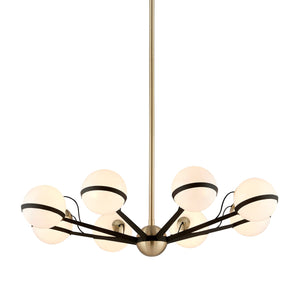 BRONZE BRUSHED BRASS| ACE (8 LAMPS)